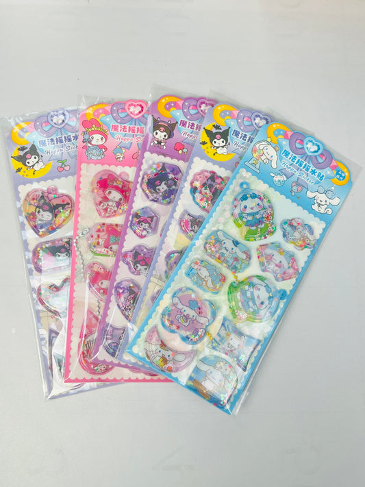 サンリオの注水シール