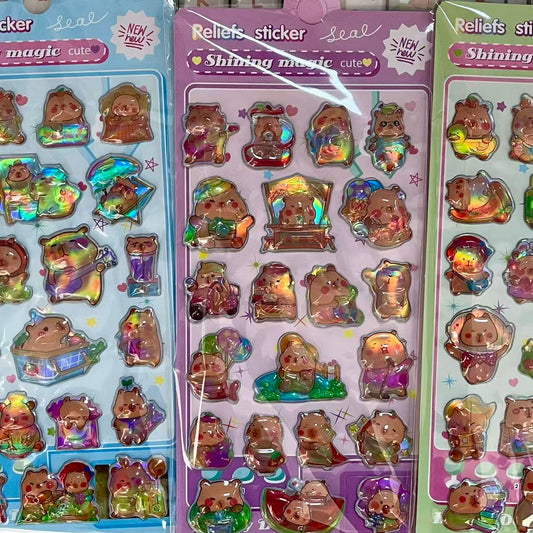 ✨カピバラのレーザーシール